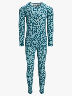 Børn Nordbjrn Undertøj-Nordbjørn Verbier Skiundertøj Bamboo, Leo Hydro