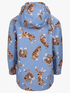 Overtøj|Nordbjrn Nordbjørn Vinga Skaljakke, Tiger Mania Blue Bonnet Blå/Orange