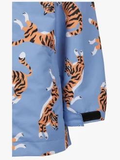 Overtøj|Nordbjrn Nordbjørn Vinga Skaljakke, Tiger Mania Blue Bonnet Blå/Orange