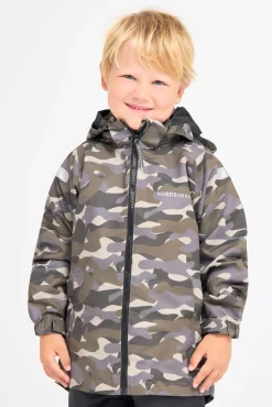 Børn Nordbjrn Overtøj-Nordbjørn Vinga Skaljakke, Hide and Seek Grey