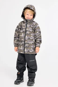 Børn Nordbjrn Overtøj-Nordbjørn Vinga Skaljakke, Hide and Seek Grey