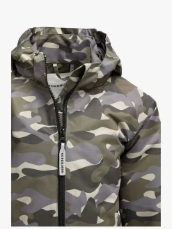 Børn Nordbjrn Overtøj-Nordbjørn Vinga Skaljakke, Hide and Seek Grey