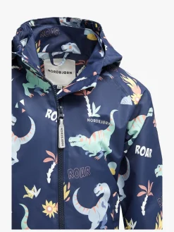 Overtøj|Nordbjrn Nordbjørn Vinga Skaljakke, Dinoland Naval Academy Blå/Lilla