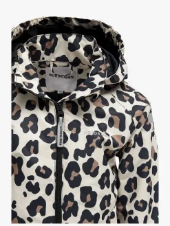 Overtøj|Nordbjrn Nordbjørn Vinga Skaljakke, Leopardy Brazilian Sand Beige/Brun/Sort