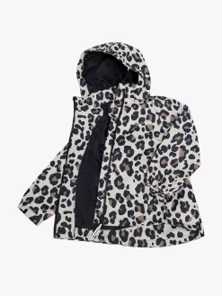 Overtøj|Nordbjrn Nordbjørn Vinga Skaljakke, Leopardy Brazilian Sand Beige/Brun/Sort