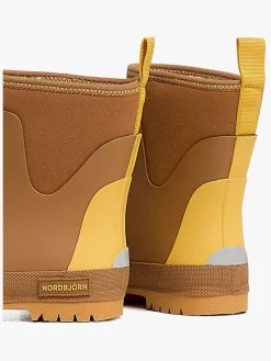 Gummistøvler|Nordbjrn Nordbjörn Viskan  Forede Gummistøvler, Tobacco Brown/York Yellow