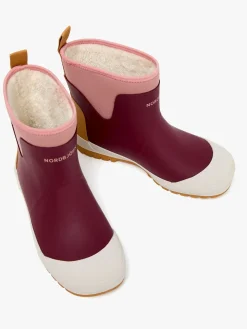 Gummistøvler|Nordbjrn Nordbjörn Viskan  Forede Gummistøvler, Madder Brown/Rose Dawn/Inca Gold