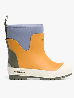 Børn Nordbjrn Gummistøvler-Nordbjörn Viskan  Forede Gummistøvler, Inca Gold/Stonewash/Deep Depths