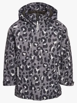 Vintertøj|Nordbjrn Nordbjørn Voss Vinterjakke, Smoked Pearl Leo Grå/Hvid/Sort