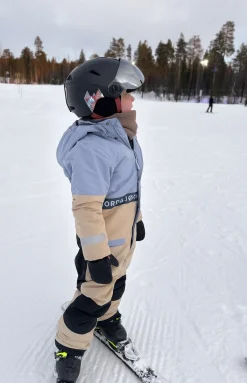 Børn Nordbjrn Overtøj-Nordbjørn Whistler Flyverdragt, Infinity/White Pepper