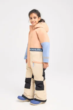 Børn Nordbjrn Overtøj-Nordbjørn Whistler Flyverdragt, Camel/White Pepper