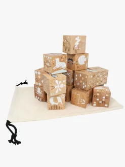 NordicPlay Trælegetøj-Nordic Play Træklodser 16 Stk., Natur