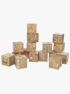 NordicPlay Trælegetøj-Nordic Play Træklodser 16 Stk., Natur