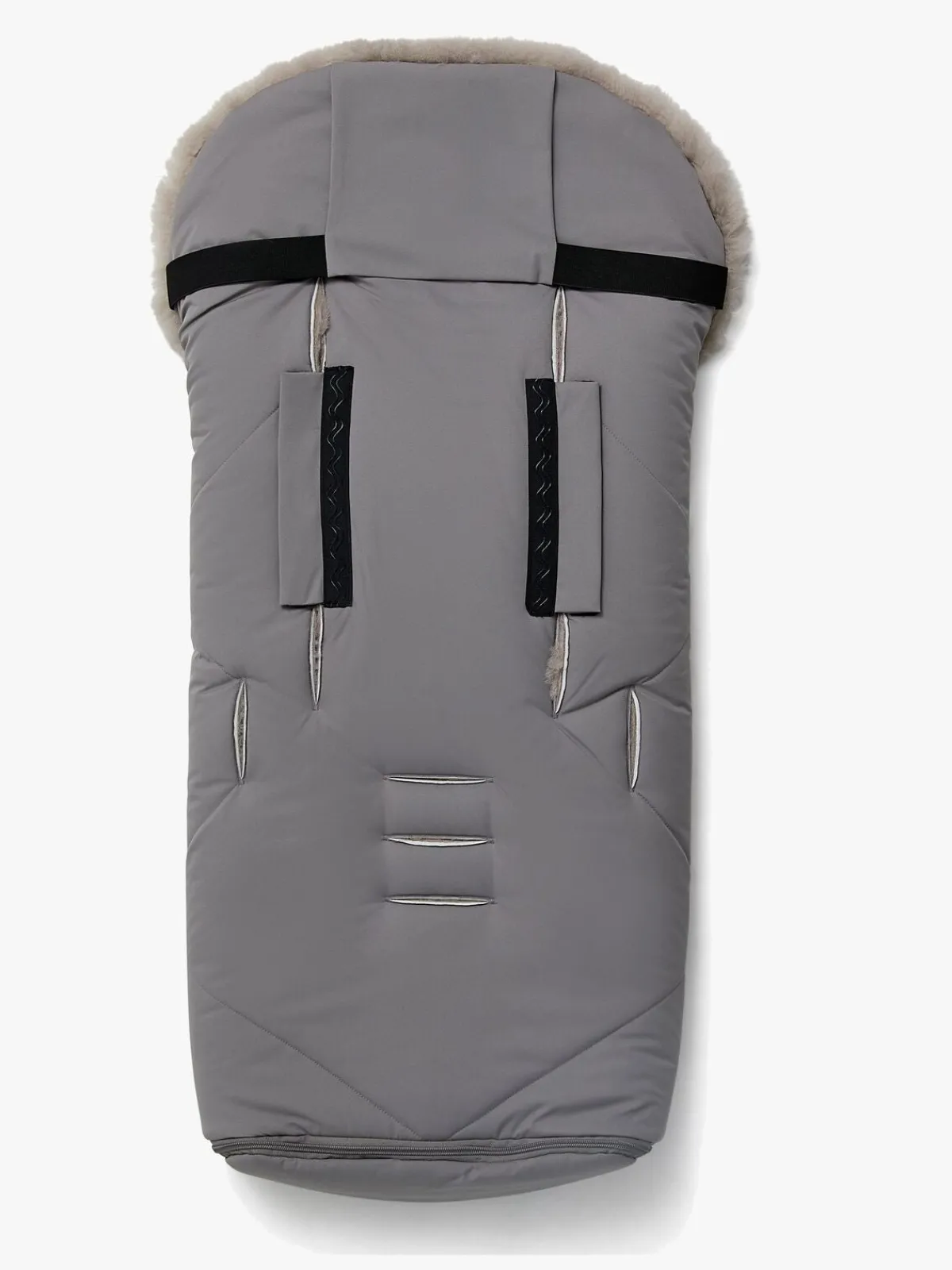 Nordlys Køreposer-Thyra Lammeskindskørepose, Greige