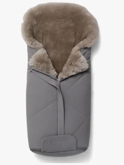 Nordlys Køreposer-Thyra Lammeskindskørepose, Greige