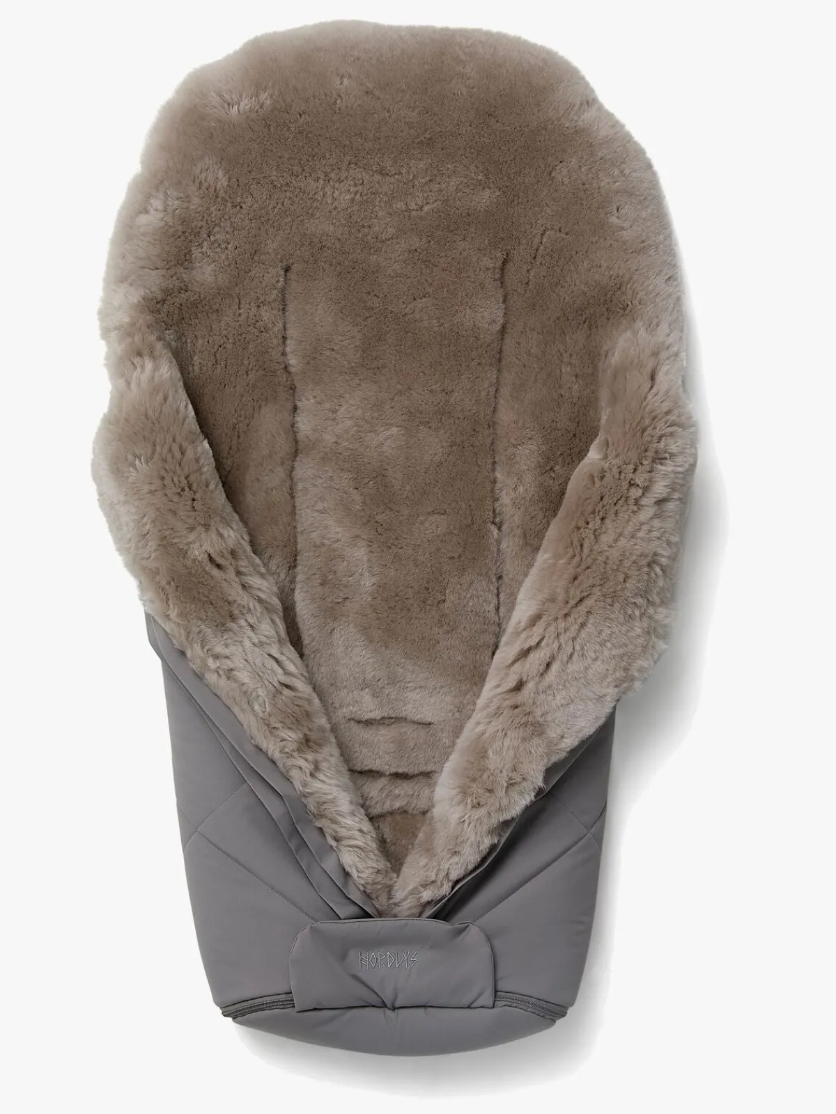 Nordlys Køreposer-Thyra Lammeskindskørepose, Greige