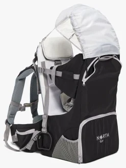 Bæreseler, Strækvikler & Bærestole|North135 North 13.5 Adventure Plus Bærestol, Sort Grå/Sort