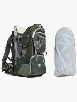 Bæreseler, Strækvikler & Bærestole|North135 North 13.5 Adventure Plus Bærestol inkl Regnslag, Forest Green