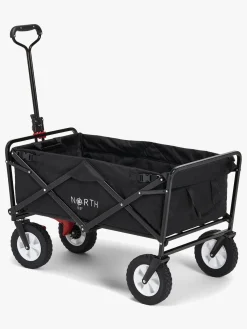 Friluftsliv|North135 North 13.5 Light Trækvogn m. Bremse, Black Sort