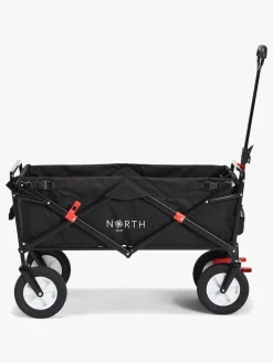 Friluftsliv|North135 North 13.5 Light Trækvogn m. Bremse, Black Sort