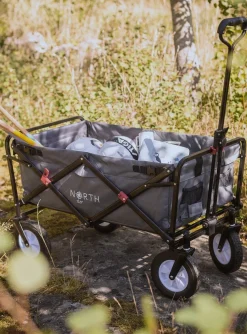 Friluftsliv|North135 North 13.5 Light Trækvogn inkl. Campingbord, Ivy Grey