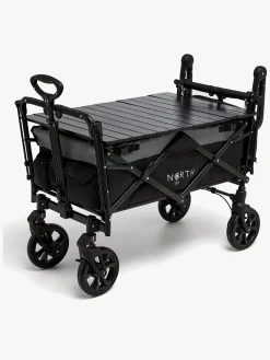 North135 Friluftsliv-North 13.5 Light Trækvogn med Bremse inkl. Campingbord, Ivy Grey