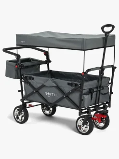 North135 Friluftsliv-North 13.5 Porter Trækvogn, Ivy Grey