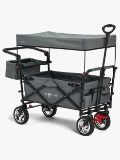 Friluftsliv|North135 North 13.5 Porter Trækvogn inkl. Campingbord, Ivy Grey