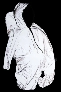 North135 Cykler-North 13.5 Regnslag Cykelstol, Reflective Silver