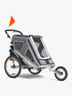 Aktivitetsvogne|North135 North 13.5 Speeder 2 Cykelanhænger, Grey Grå