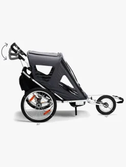 Aktivitetsvogne|North135 North 13.5 Speeder 2 Cykelanhænger, Grey Grå