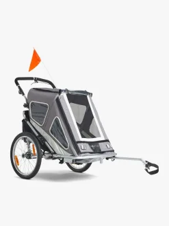 Aktivitetsvogne|North135 North 13.5 Speeder 2 Cykelanhænger, Grey Grå