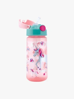 Spisetid|Nuby Soft Straw Push Drikkedunk Enhjørning 540 ml, Pink