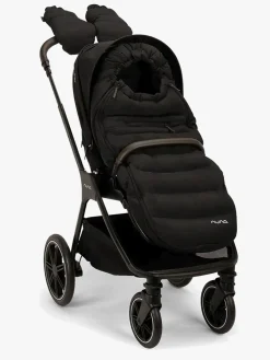Duo- & Kombivogne|Nuna TRIV LX Duovogn med All-Season Set, Caviar Sort