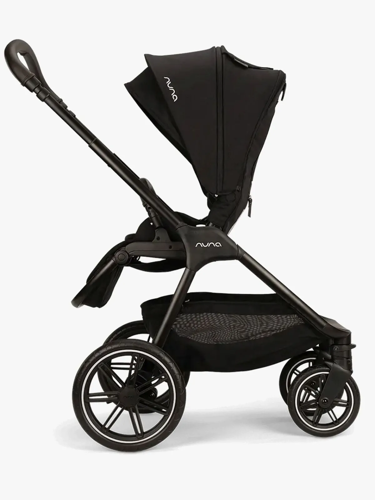 Duo- & Kombivogne|Nuna TRIV LX Duovogn med All-Season Set, Caviar Sort