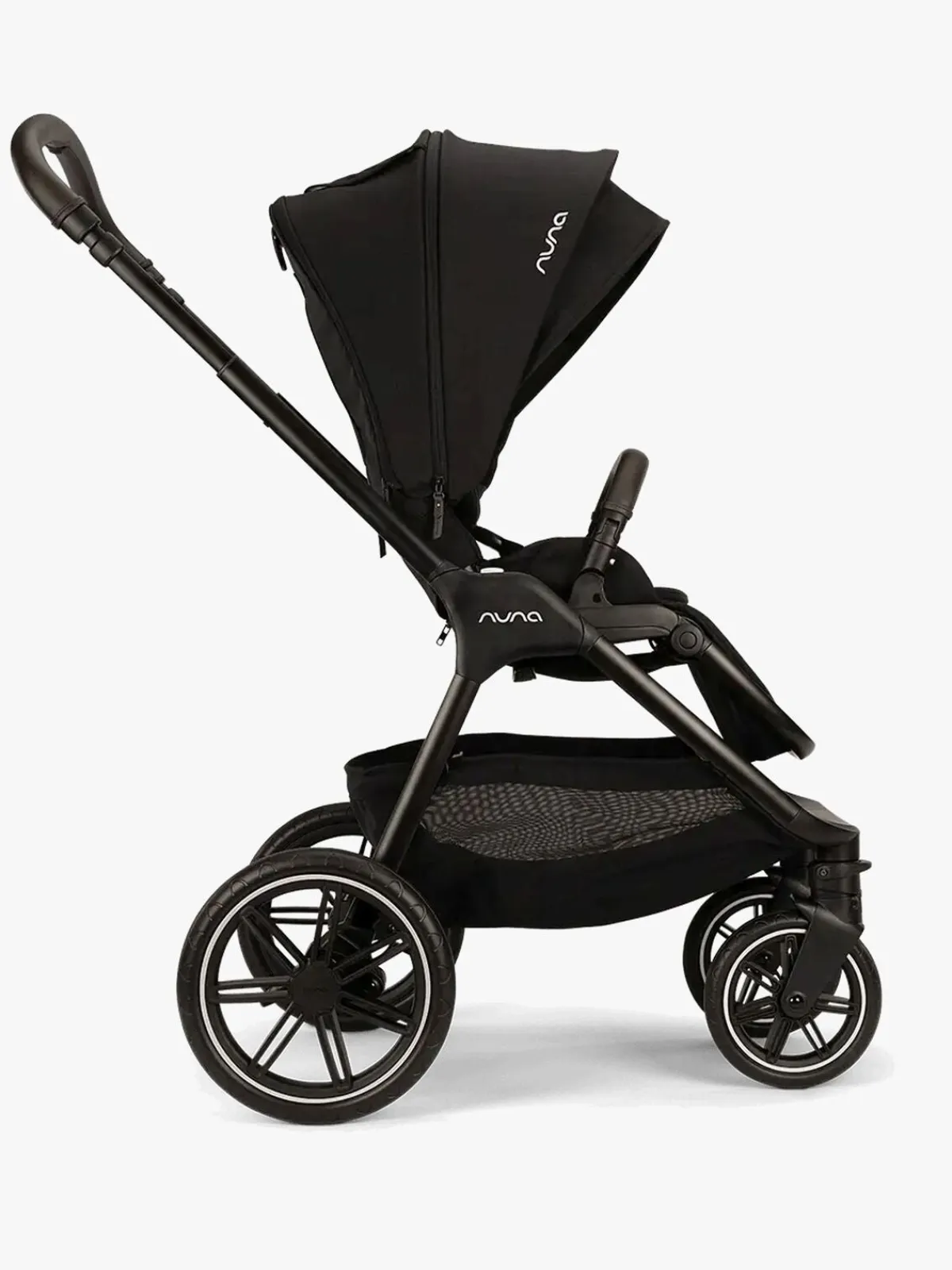 Duo- & Kombivogne|Nuna TRIV LX Duovogn med All-Season Set, Caviar Sort