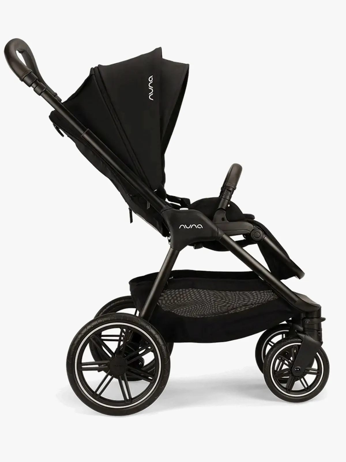 Duo- & Kombivogne|Nuna TRIV LX Duovogn med All-Season Set, Caviar Sort