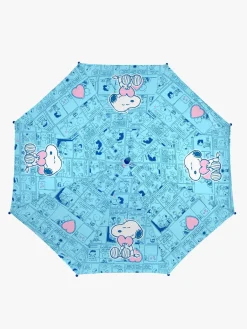 Børn Snoopy Tilbehør-Nuser Paraply Love, Lyseblå