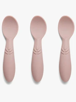 nuuroo Spisetid-Ella Skeer Silikone 3-pak, Woodrose