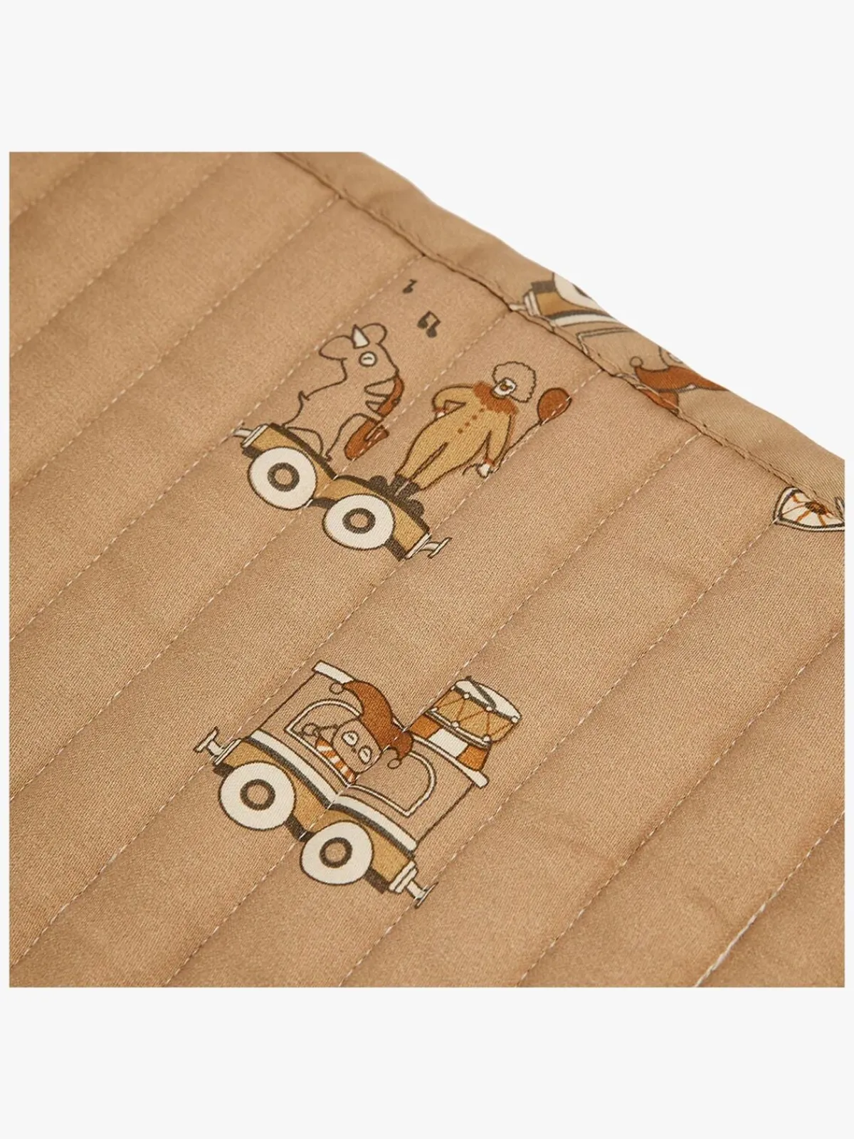 Sengetøj|nuuroo Sofia Quiltet Sengerand, Carnival Train