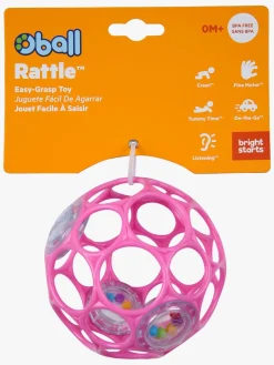 Babylegetøj|Oball Rangle, Lyserød Lyserød