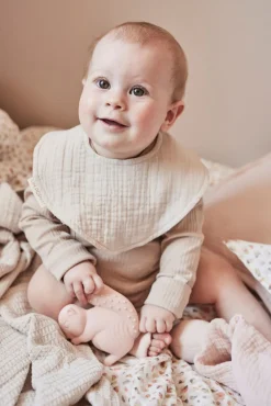 OhPoppy Spisetid-Oh, Poppy! Juno Hagesmæk 2-Pak, Linen Beige