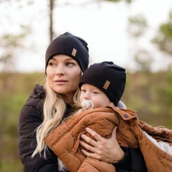 Tilbehør|OICANWear OICAN Wear  Fleeceforet Hue med Hovedbeskyttelse, Black