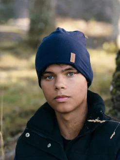 Tilbehør|OICANWear OICAN Wear  Fleeceforet Hue med Hovedbeskyttelse, Navy