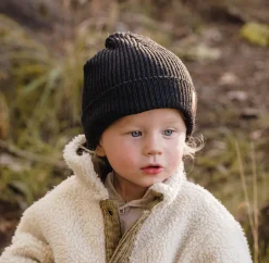 Uldtøj|Tilbehør|OICANWear OICAN Wear Strikhue med Hovedbeskyttelse Merinomix, Black