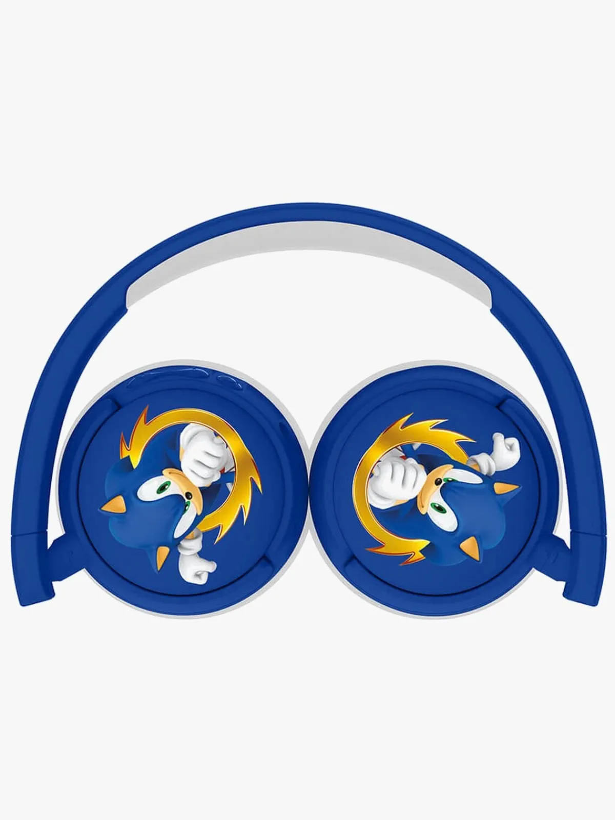 Elektronik & Media|OTLTechnologies OTL Sonic On-Ear Hovedtelefoner Junior 85/95dB Blå/Hvid