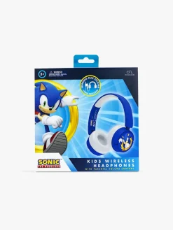 Elektronik & Media|OTLTechnologies OTL Sonic On-Ear Hovedtelefoner Junior 85/95dB Blå/Hvid