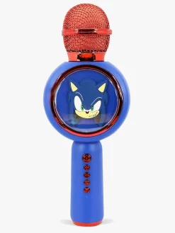 Musikinstrumenter|Elektronik & Media|OTLTechnologies OTL Sonic The Hedgehog Karaokemikrofon Blå