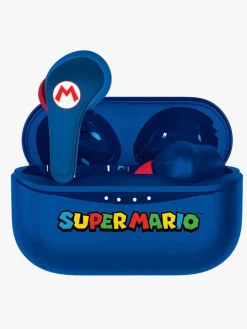 Elektronik & Media|OTLTechnologies OTL Super Mario Hovedtelefoner In-Ear TWS, Blå