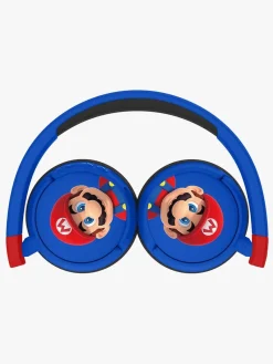 OTLTechnologies Elektronik & Media-OTL Super Mario On-Ear Høretelefoner 85/95dB